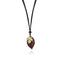 Changing Season Maroon & Yellow Gold Necklace