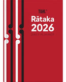 A5 Day Per Page Rātaka 2026 Red Koru