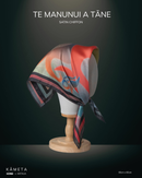 Kāmeta Satin Chiffon - Te Manunui a Tāne