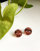 Baby Whai Mirror Stud Earrings