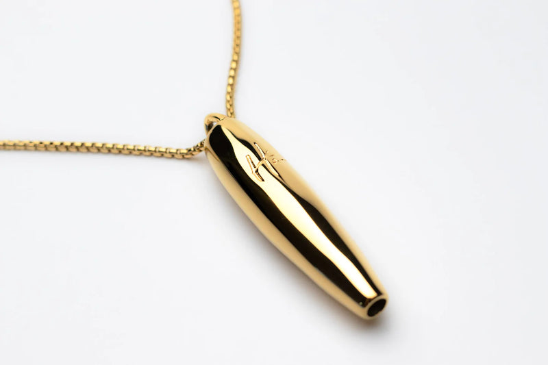 Hā Tool classic Gold | Anxiety & stress relief necklace