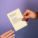 'Mō taku hē' Greeting Card