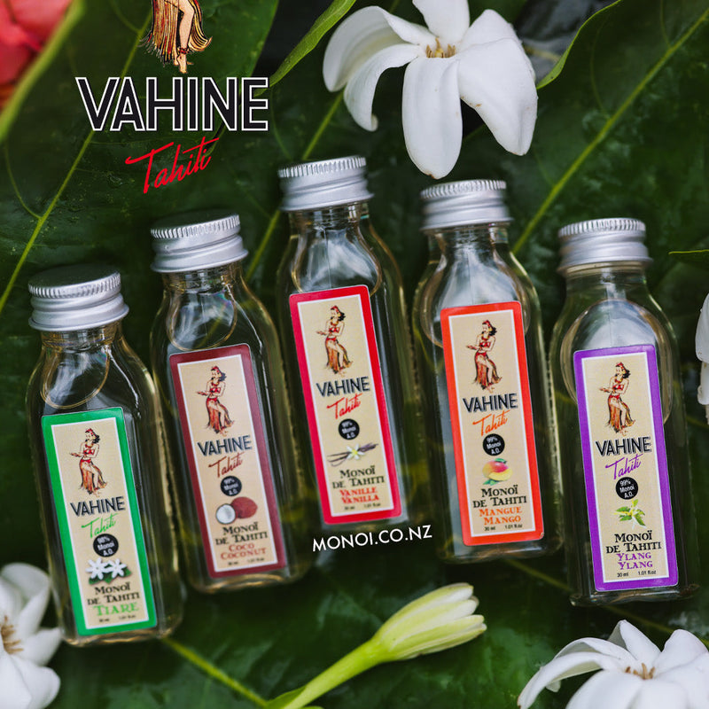VAHINE Monoi Oil Discovery Set.