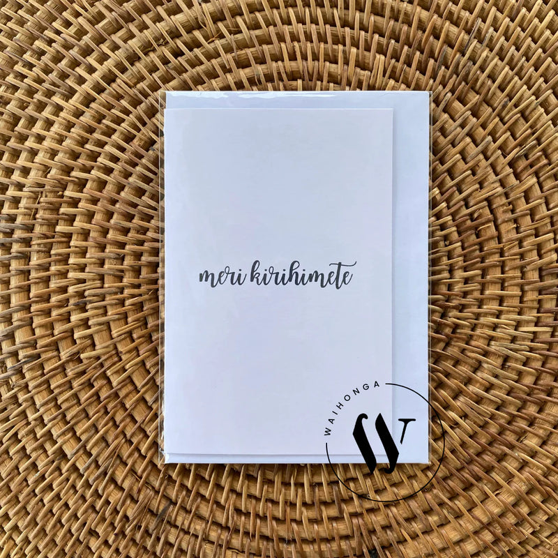 Meri Kirihimete Greeting Card