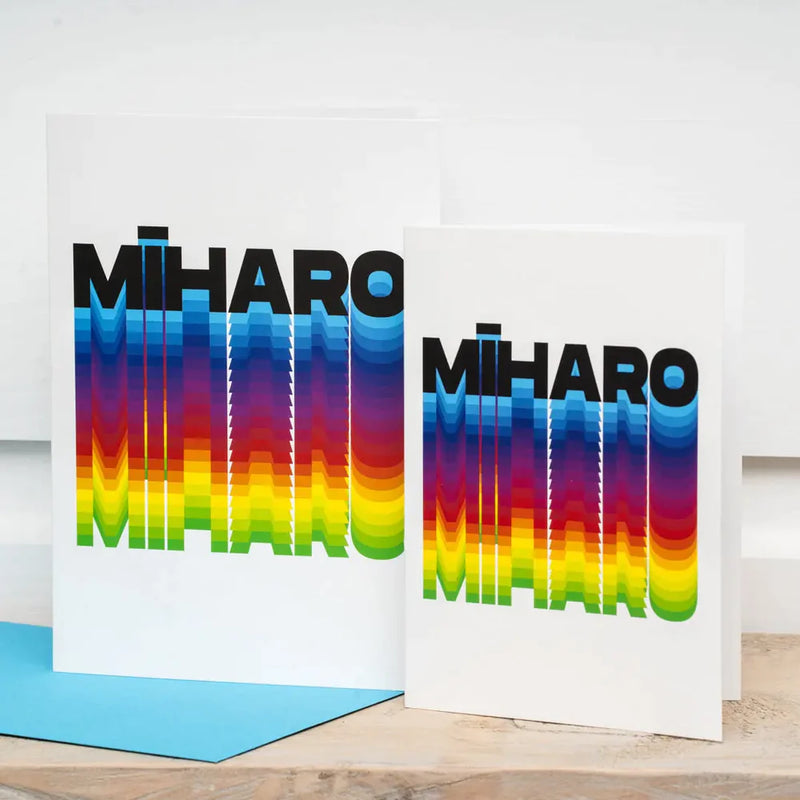 Mīharo - greeting card