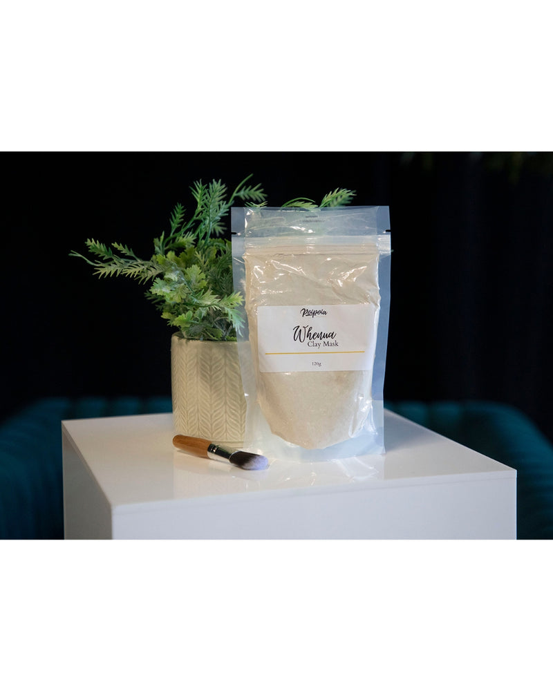 Whenua Clay Mask with brush
