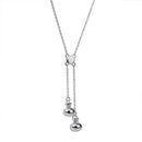 Poi Necklace - Silver