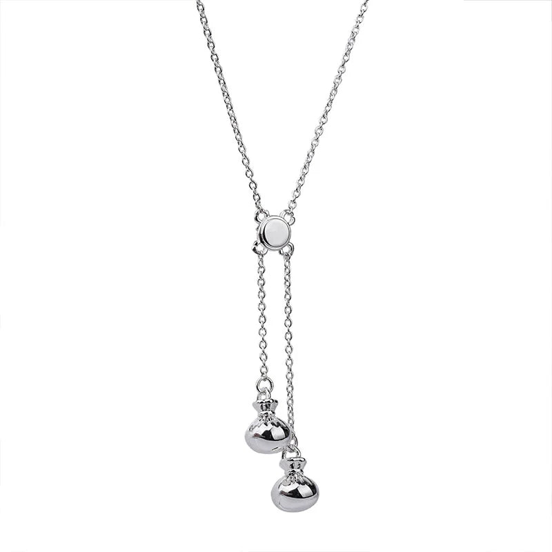 Poi Necklace - Silver