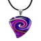 Purple Mystic Wave Flow Pendant
