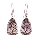 Silver Monarch Butterfly Earrings