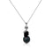 Perle Black & Silver Necklace