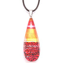 Red Lace Pendant