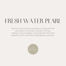 La Pierre White Fresh Water Pearl Chain Necklace
