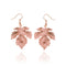 Changing Season Rose Gold Solid Earrings