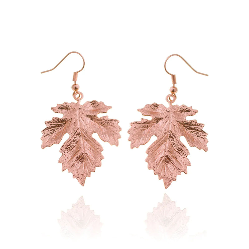 Changing Season Rose Gold Solid Earrings