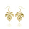 Changing Season Yellow Gold Solid Earrings