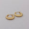 FV Yellow Gold 20mm Hollow Hoop Earrings