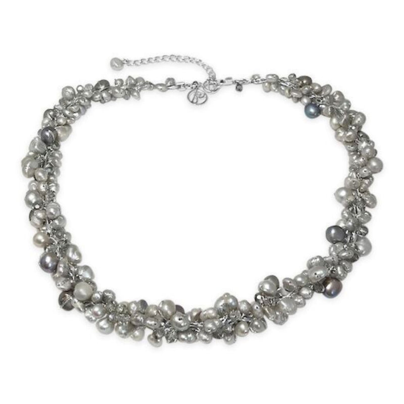 Areeya Silver Pearl Necklace