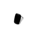 La Stèle Black Onyx Rectangle Ring