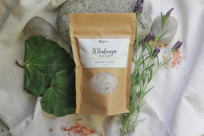 Whakangā Bath Salts: Kawakawa + Lavender
