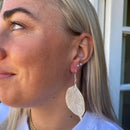 Changing Season Silver Large Earrings