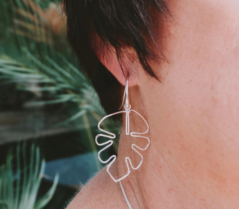 Bijoux Leaf Earrings