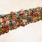 Areeya Earthy Green & Pink Multi Crystal Bead Necklace