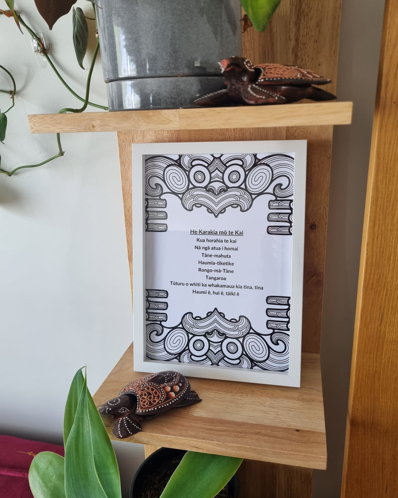 Kai karakia Print