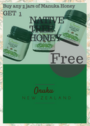Onuku Certified Manuka Honey UMF10+/ MGO264 + 250g-Buy 1 Get 1 Native Tree Honey Free