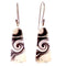 Black & White Mystic Wave Earrings