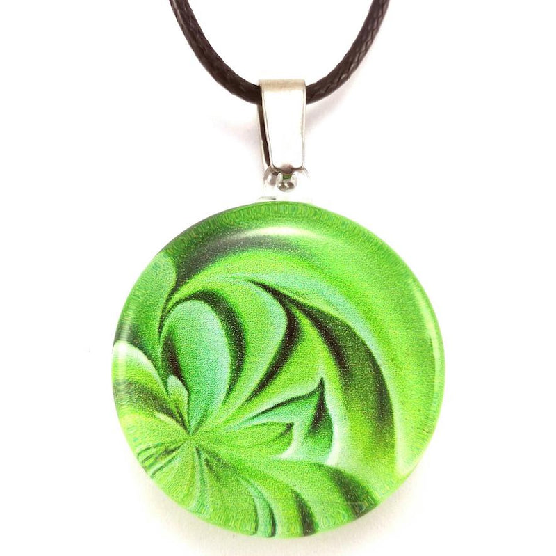 Green Petals Pendant